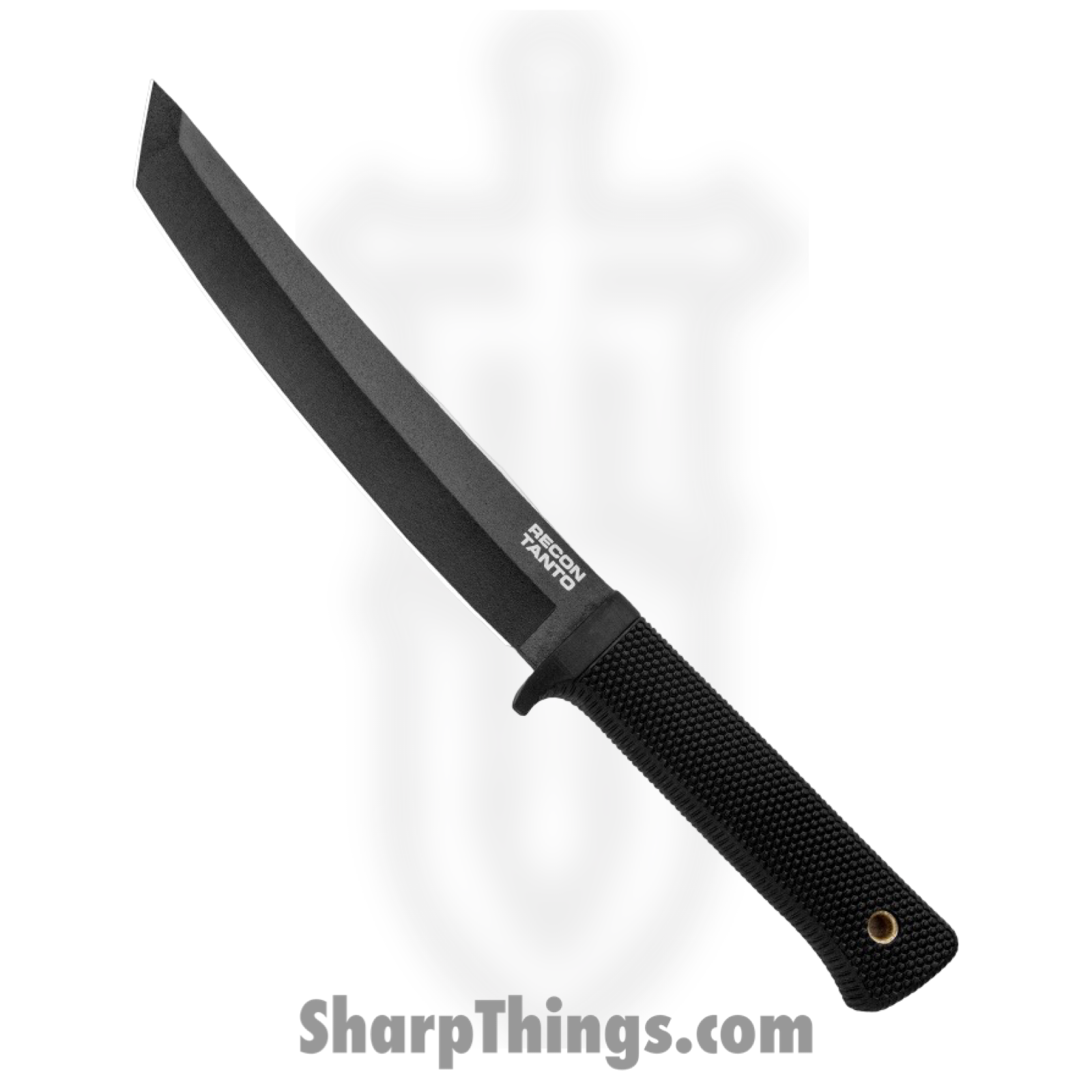Cold Steel - 49LRT - Recon - Fixed Blade Knife - SK5 HC Coated Tanto - Kray-Ex - Black