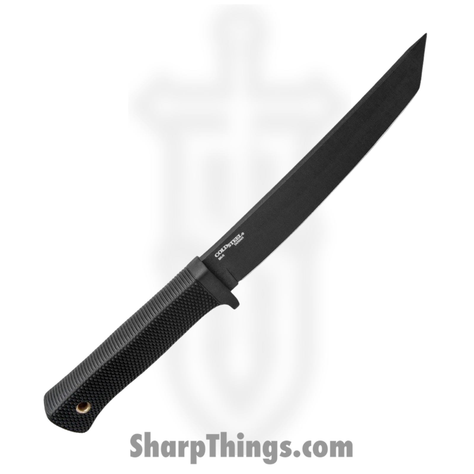 Cold Steel - 49LRT - Recon - Fixed Blade Knife - SK5 HC Coated Tanto - Kray-Ex - Black - Image 2