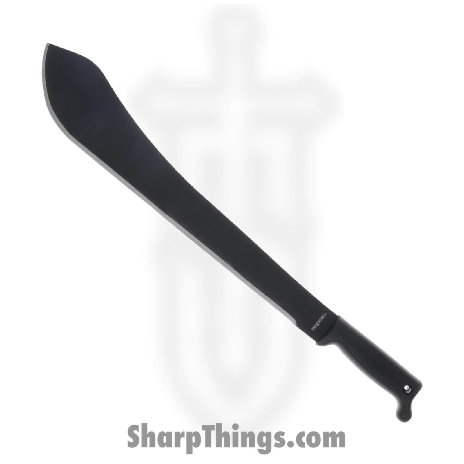 Cold Steel - CS97LBMS - Latin Bolo - Fixed Blade Knife - 1055 HC Coated Machete - Polypropylene - Black