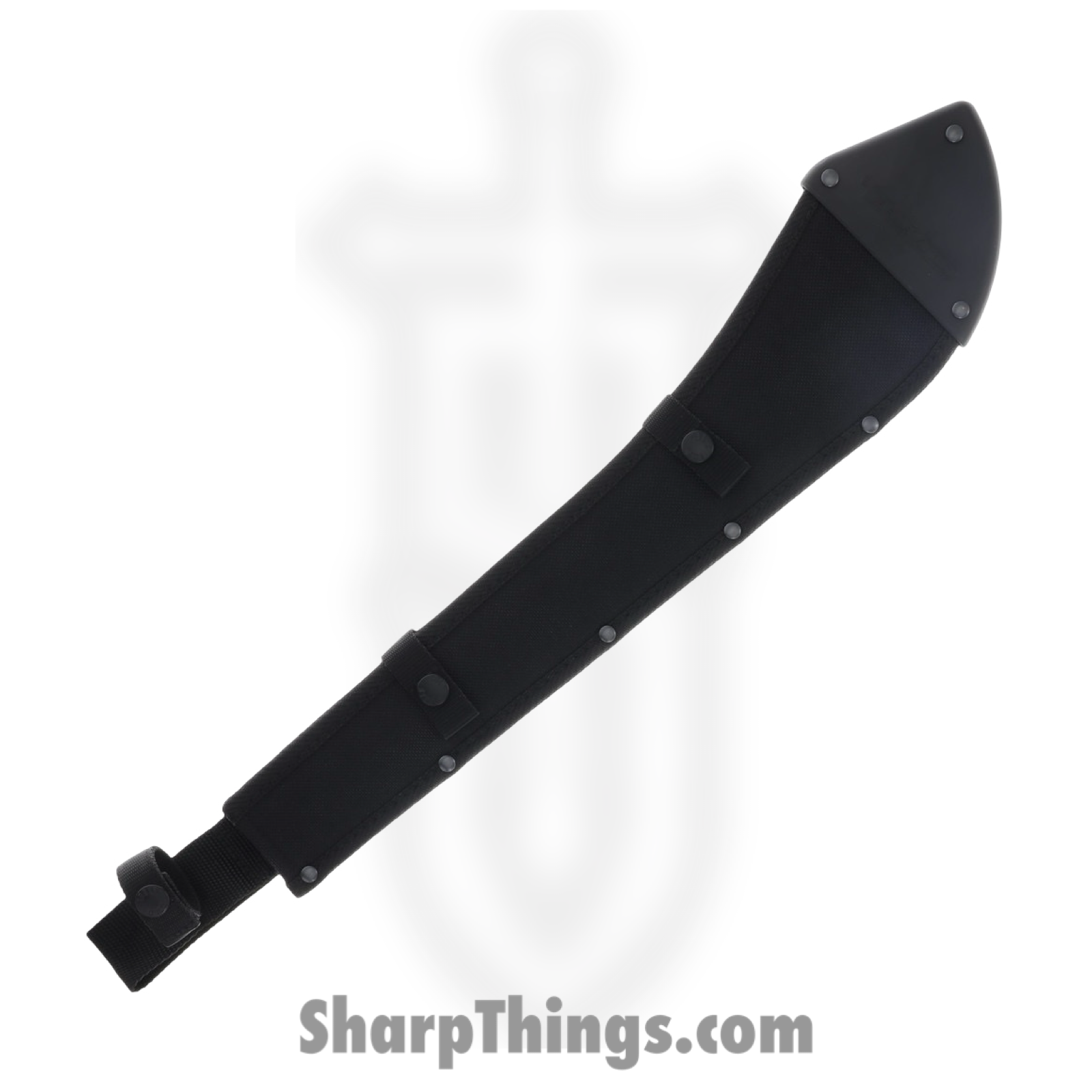 Cold Steel - CS97LBMS - Latin Bolo - Fixed Blade Knife - 1055 HC Coated Machete - Polypropylene - Black - Image 4
