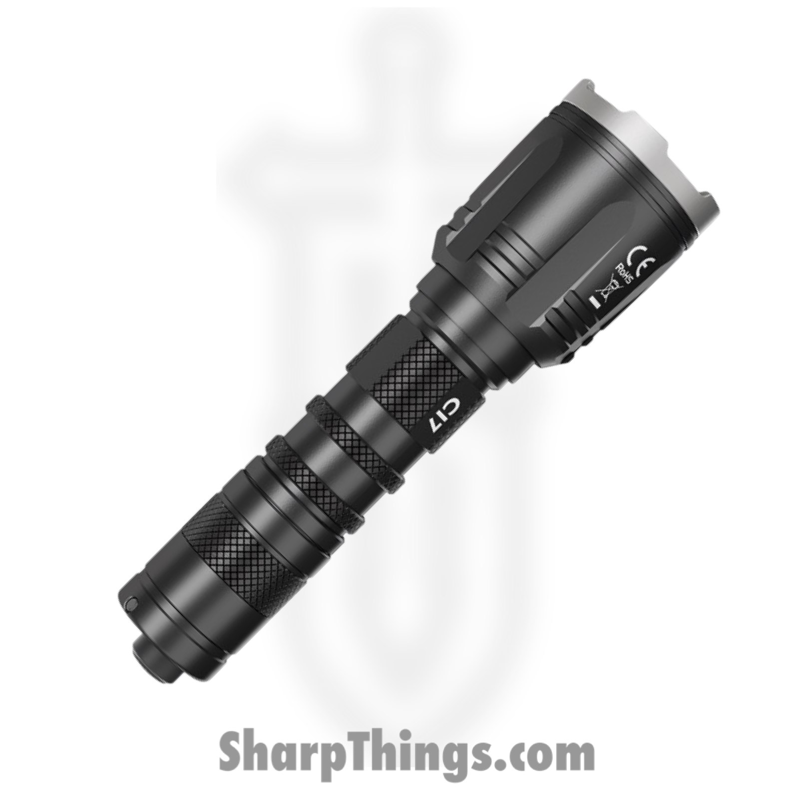 Nitecore - NCCI7 - CI7 Tactical IR Flashlight - Aluminum - Black - Image 2