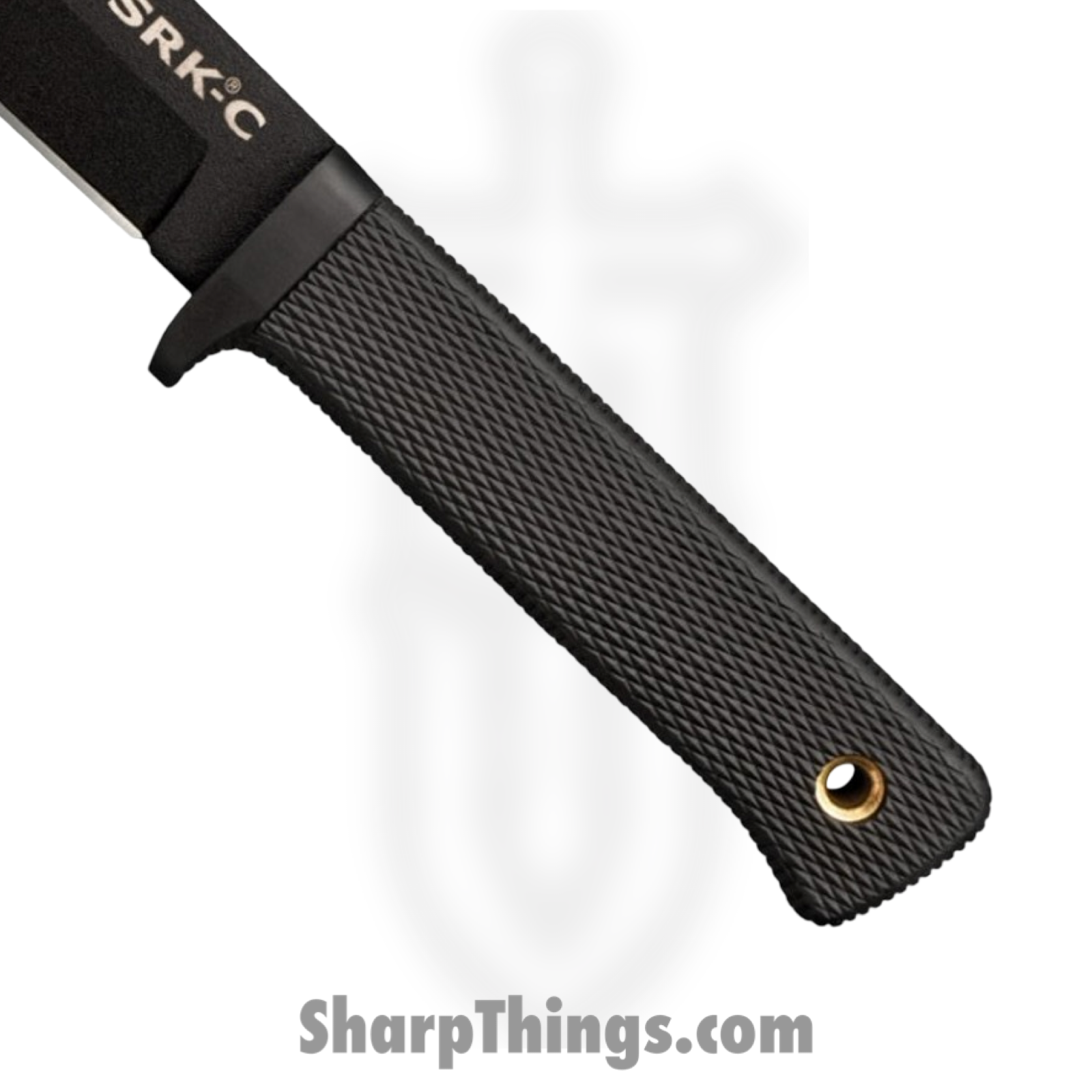 Cold Steel - CS49LCKD - SRK Compact - Fixed Blade Knife - SK-5 Coated Clip Point - Kray-Ex - Black - Image 2