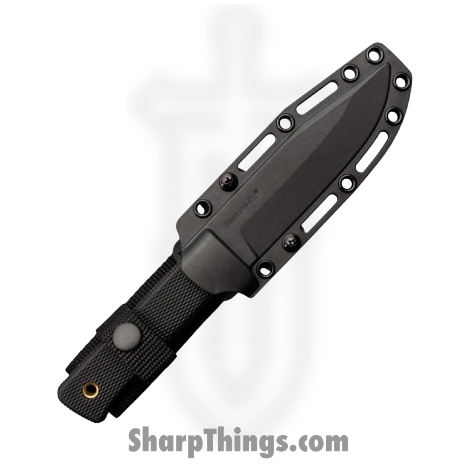 Cold Steel - CS49LCKD - SRK Compact - Fixed Blade Knife - SK-5 Coated Clip Point - Kray-Ex - Black - Image 3