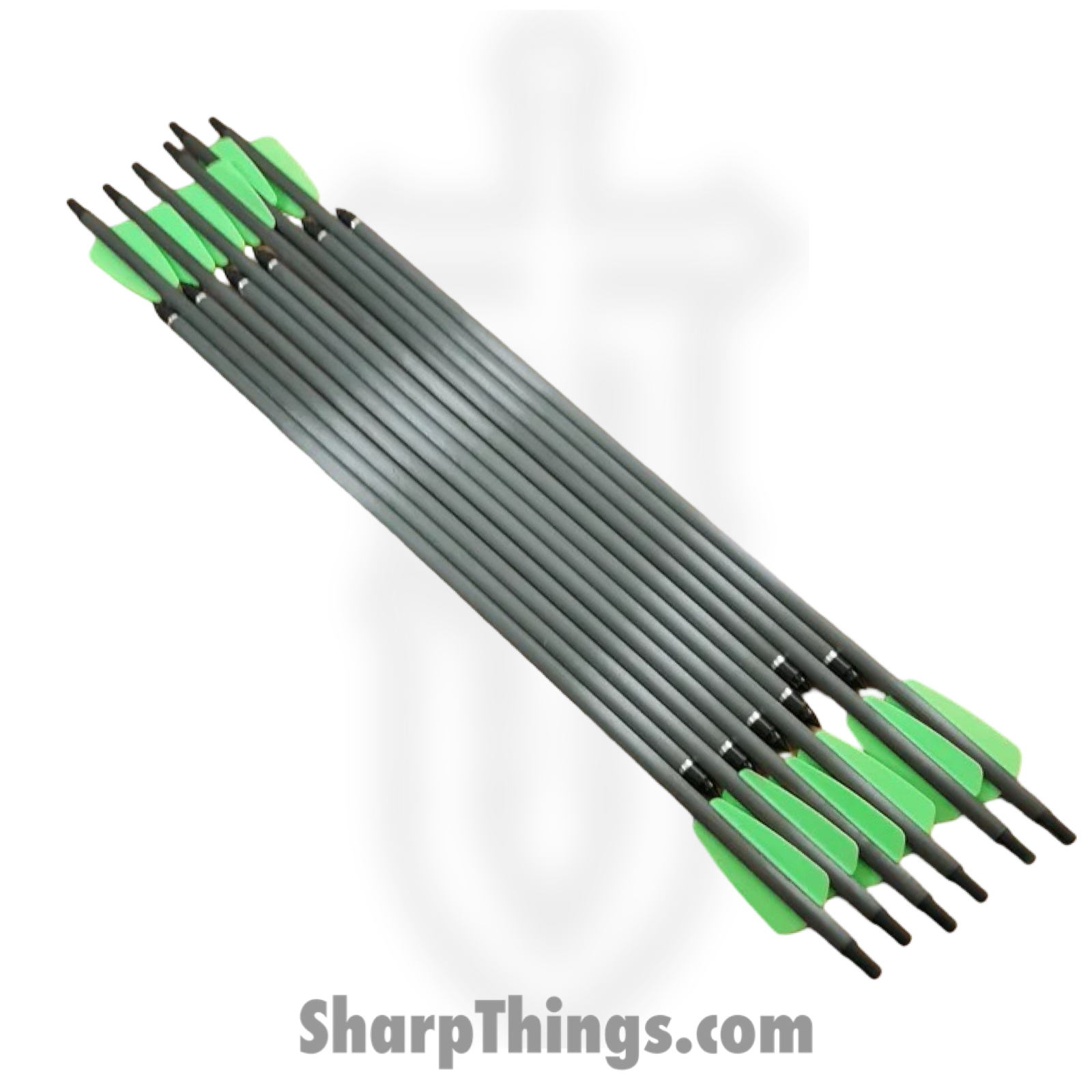 Cold Steel - CSCS13P - Cheap Shot 130 Bolts 12 Pack - Carbon Fiber - Black Green - Image 4