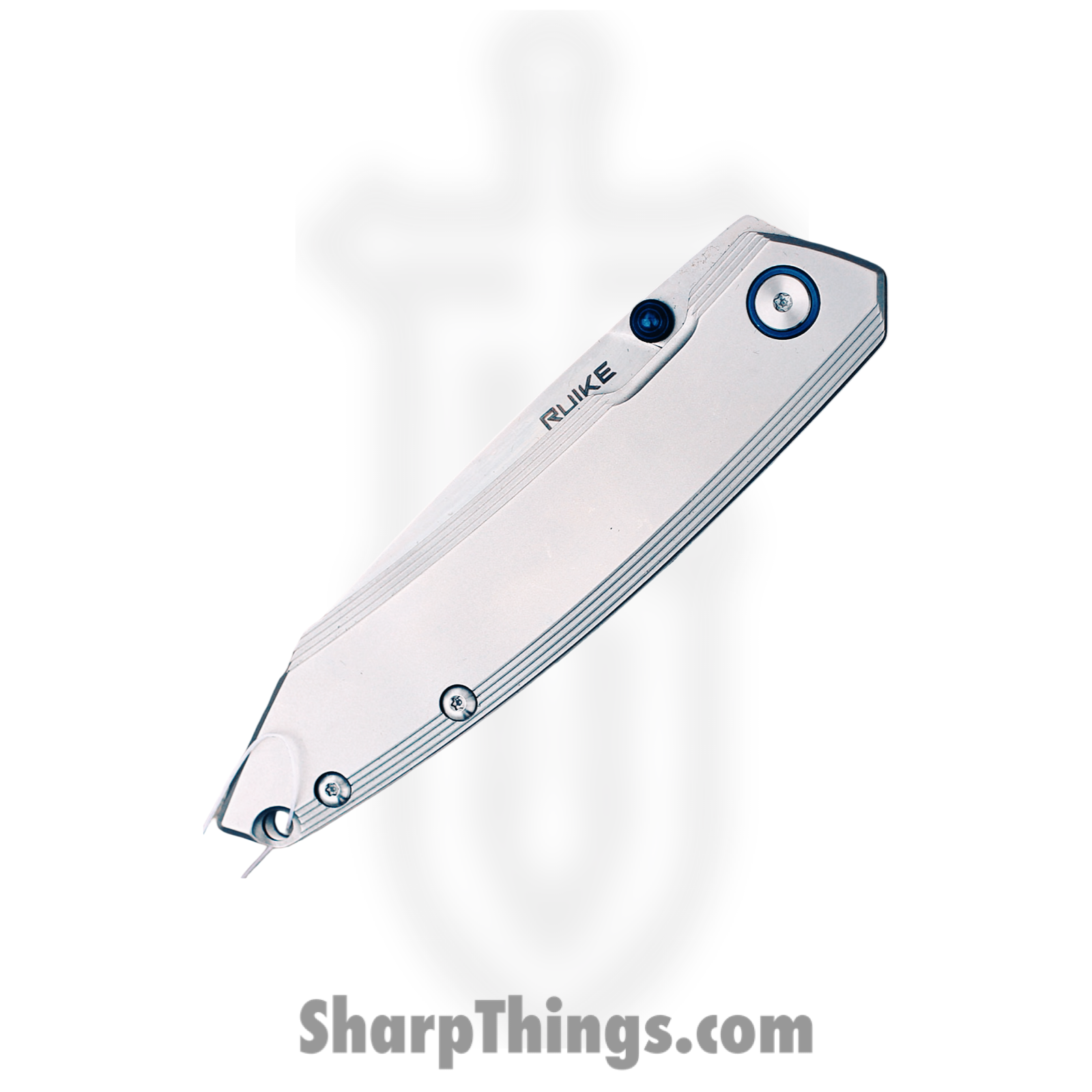 Ruike - RKEP831SF - P831-SF - Folding Knife - 14C28N Stonewash Reverse Tanto - 3Cr14N - Gray - Image 3