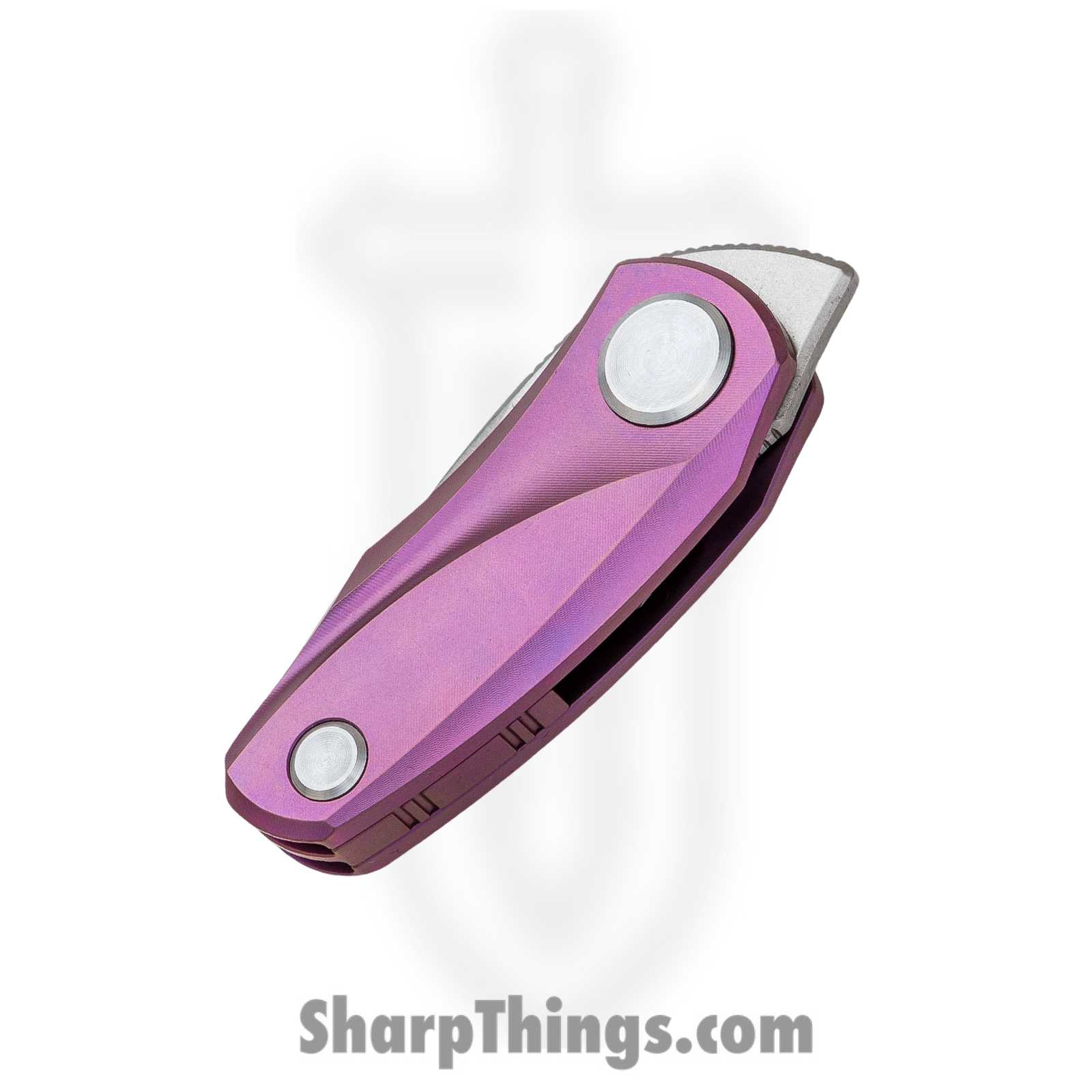 Bestech Knives - BTKT1912C - Tulip - Folding Knife - M390 Two Tone Tanto - Titanium - Purple - Image 2