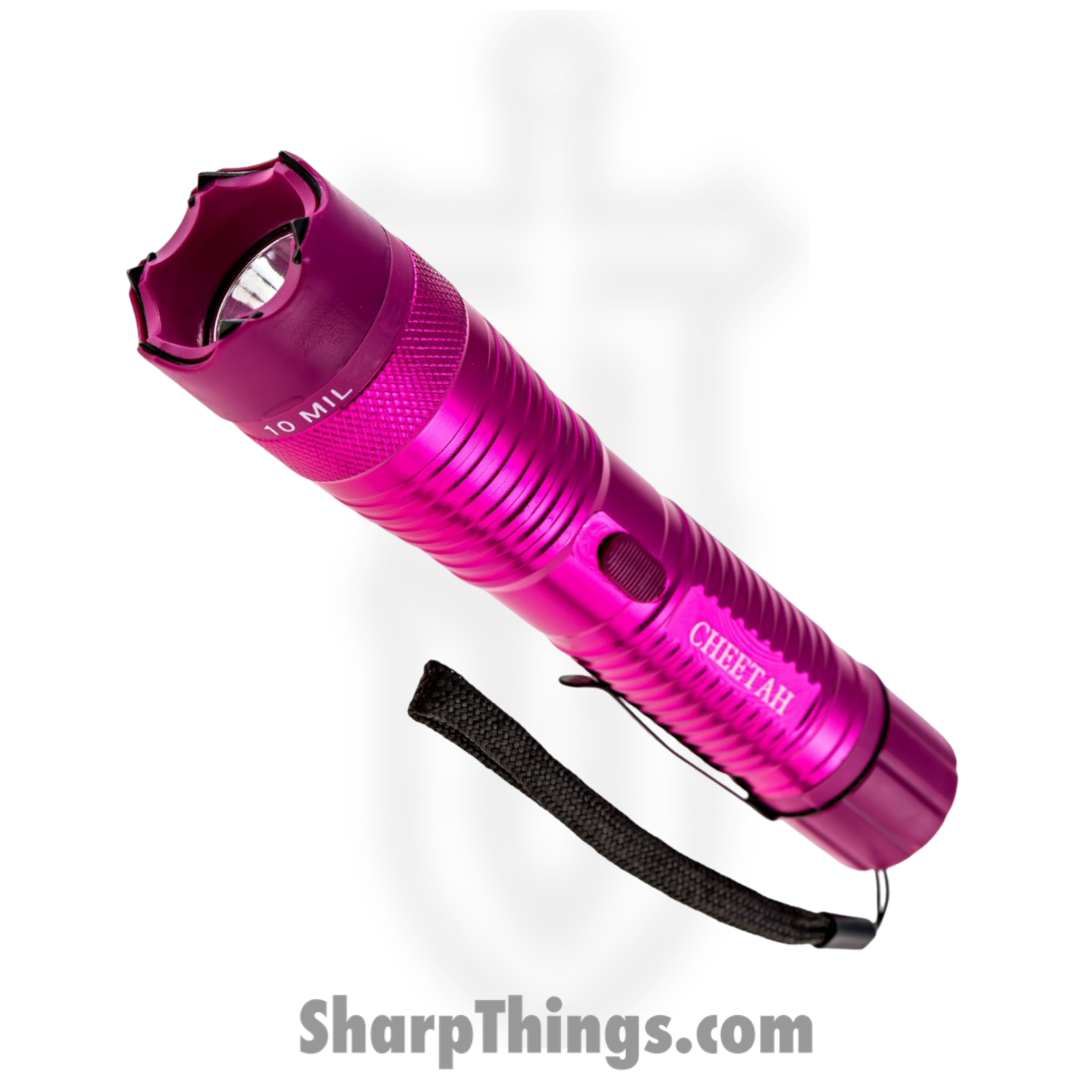 CHEETAH - CH-51P - Flashlight Stun Gun - Aluminum - Pink