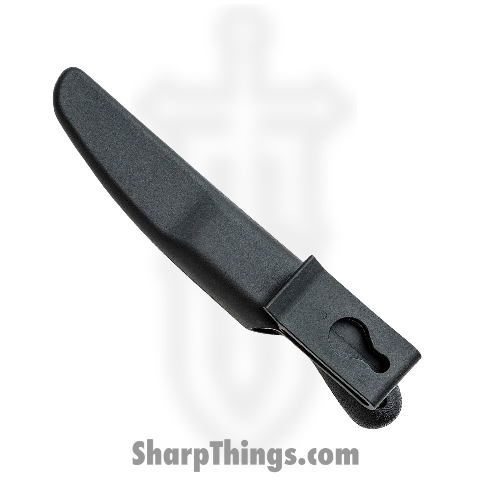 Cold Steel - CS20RBC - Roach Belly - Fixed Blade Knife - 4116 SS Satin Clip Point - Polypropylene - Black - Image 4