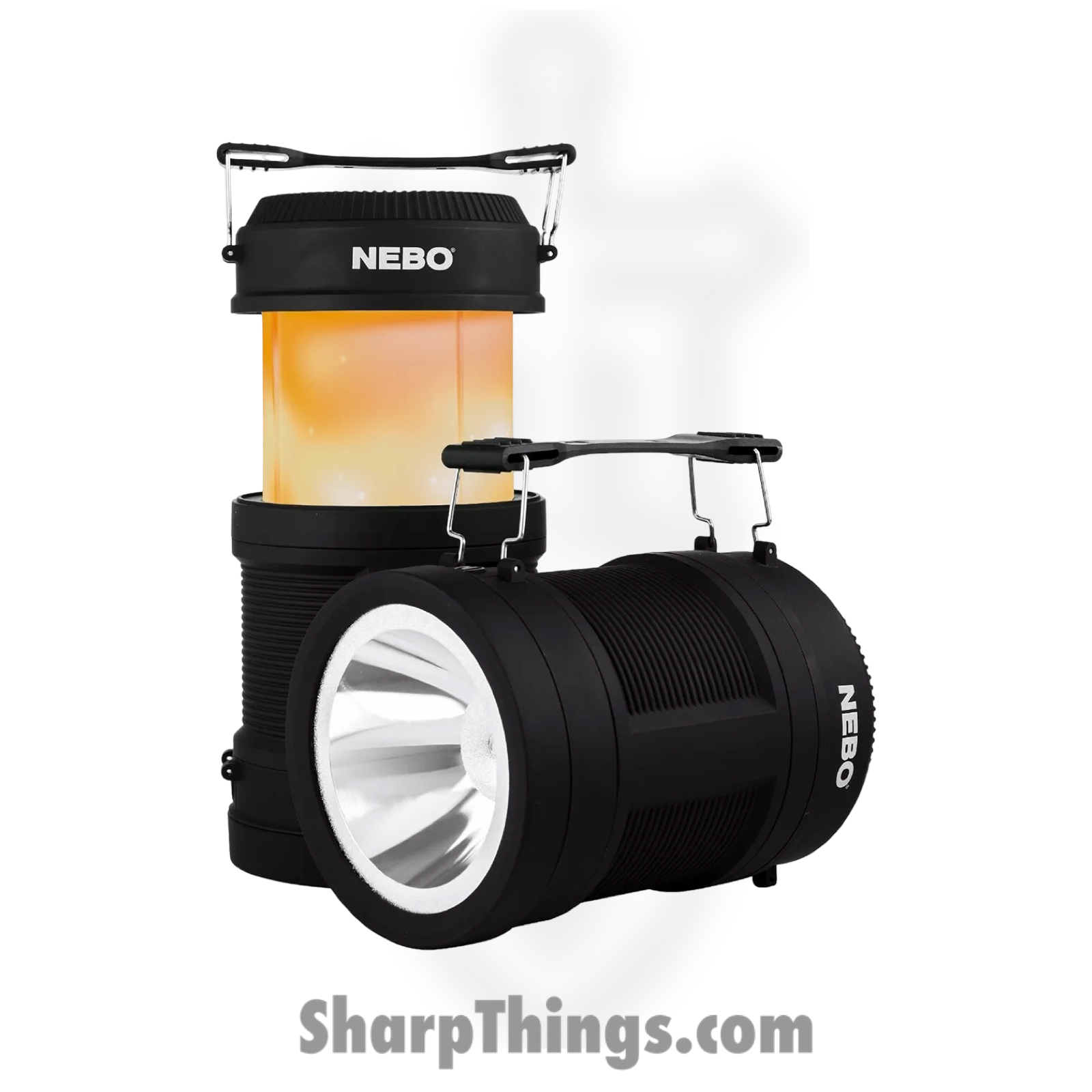 Nebo - NEB6875 - Big Poppy 4 in 1 Lantern - Rubberized - Black