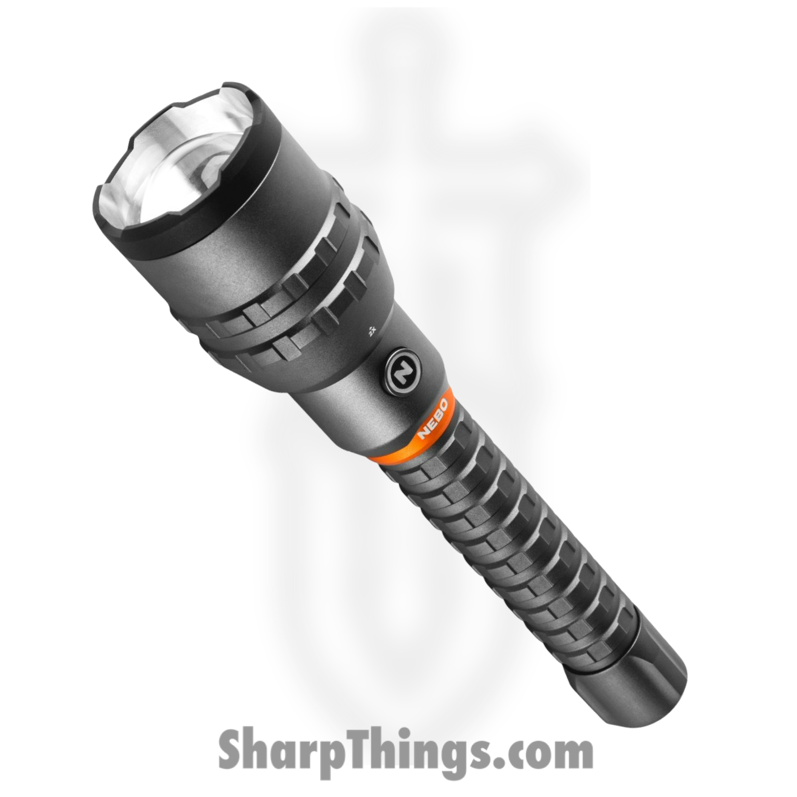 Nebo - NEBFLT1007 - 12K LED Rechargeable Flashlight - Aluminum - Black