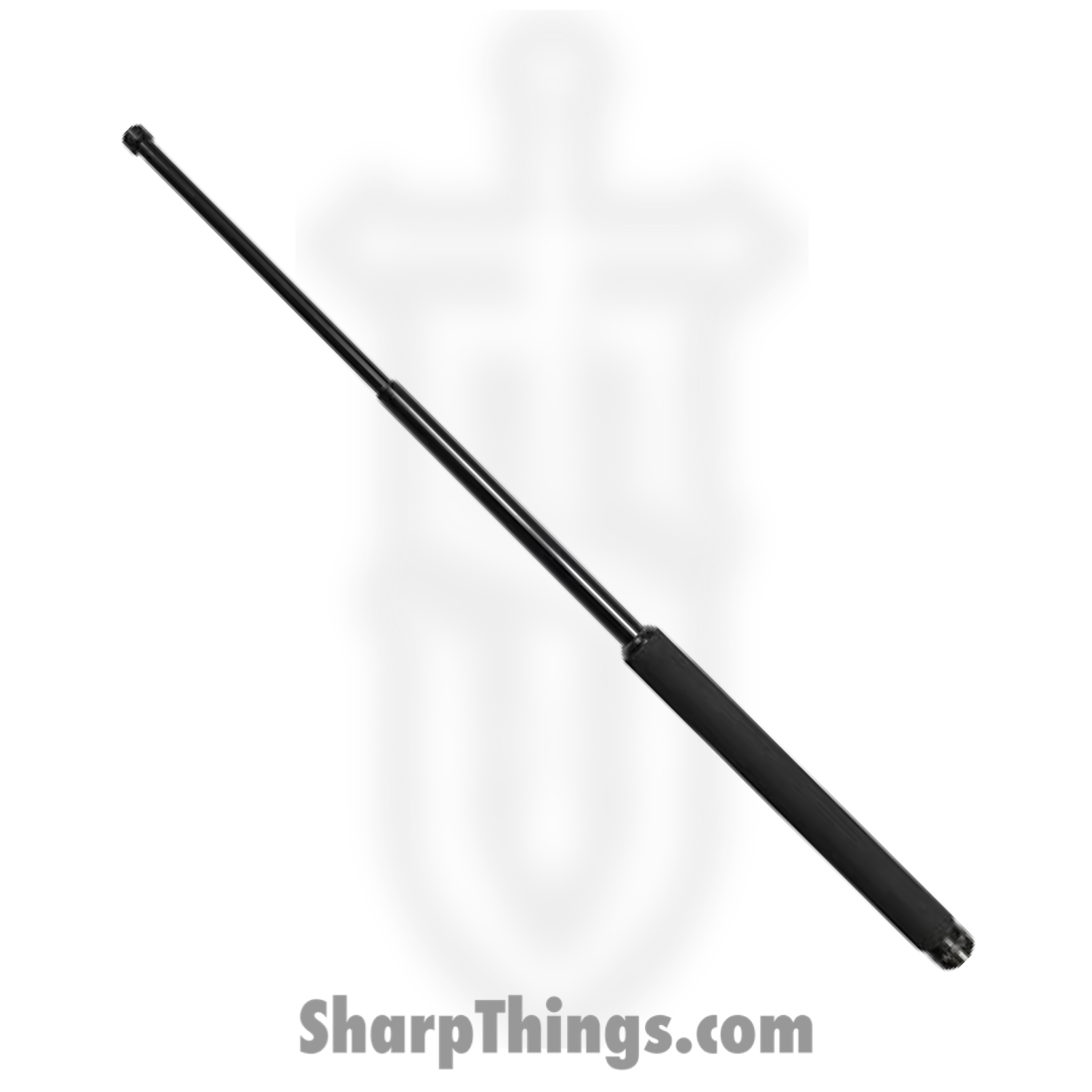 Smith & Wesson - SWBAT26LT - 26 Inch Lite Baton - - STKM 11A Carbon Steel - 7076 Aluminum with Foam - Black