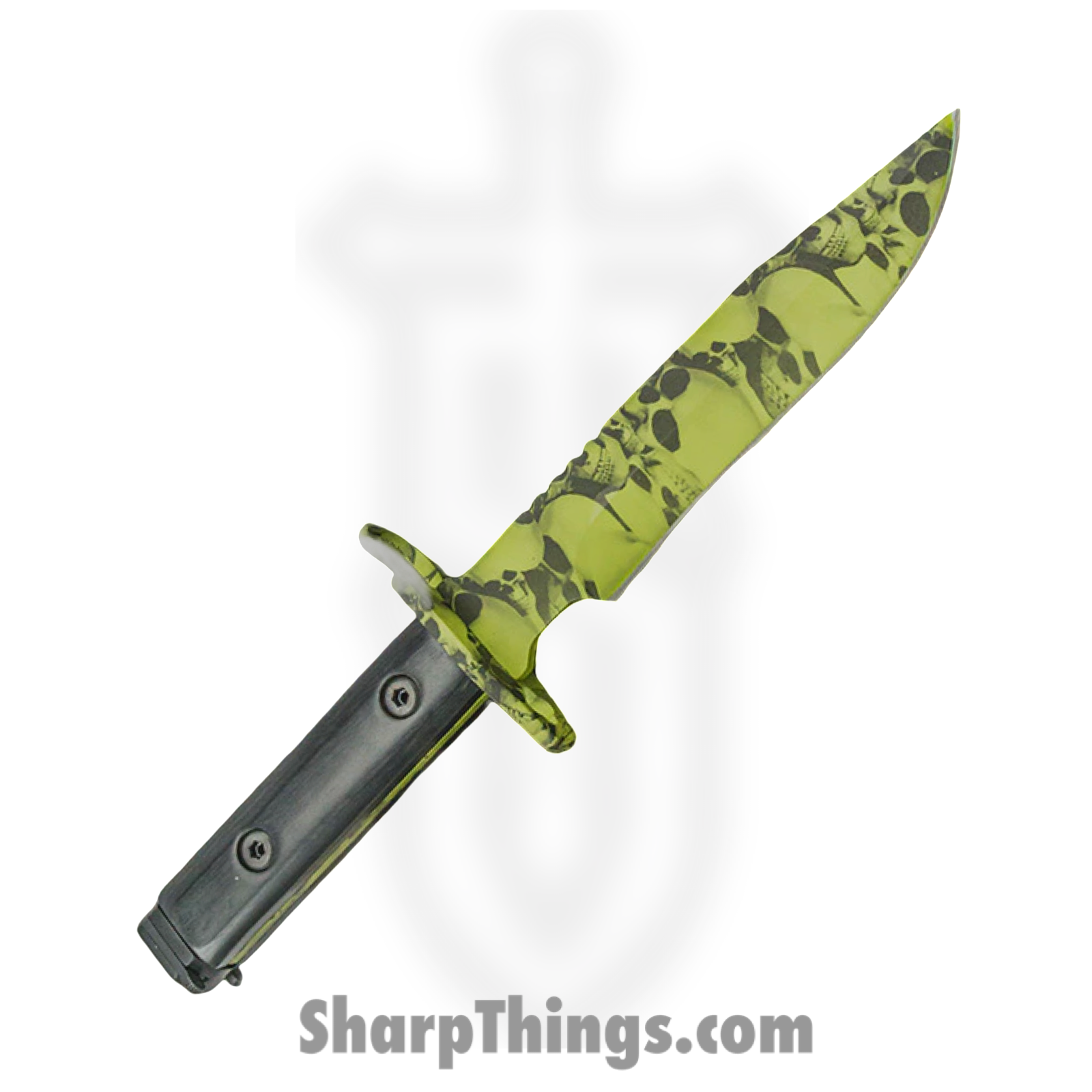 Shadow Ops - YF-01-GR - Undead AR-15 Bayonet - Fixed Blade Knife - Forged Steel Drop Point - ABS - Green - Image 2