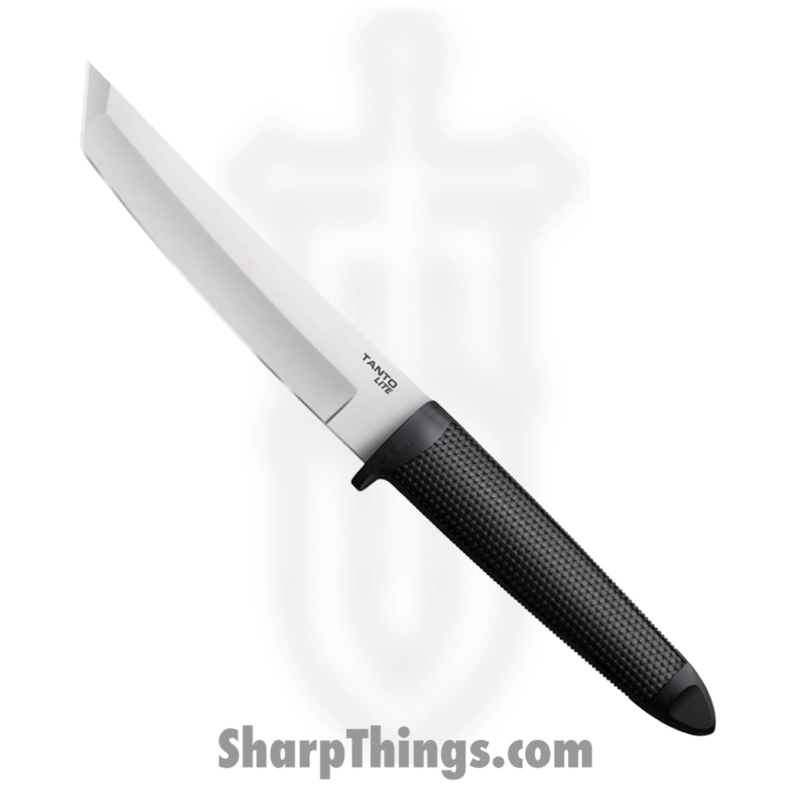 Cold Steel - CS20TL - Tanto Lite - Fixed Blade Knife - 4034 SS Satin Tanto - Kray-Ex - Black