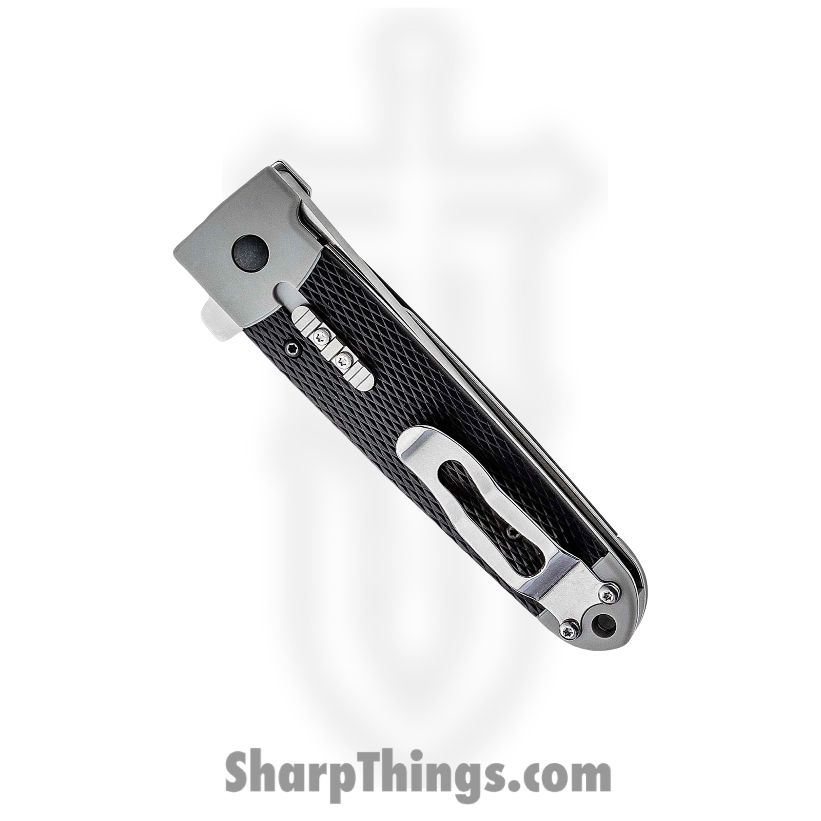 Cold Steel - CS26T - Oyabun - Folding Knife - 4034 SS Satin Tanto - Kray-Ex - Black - Image 4