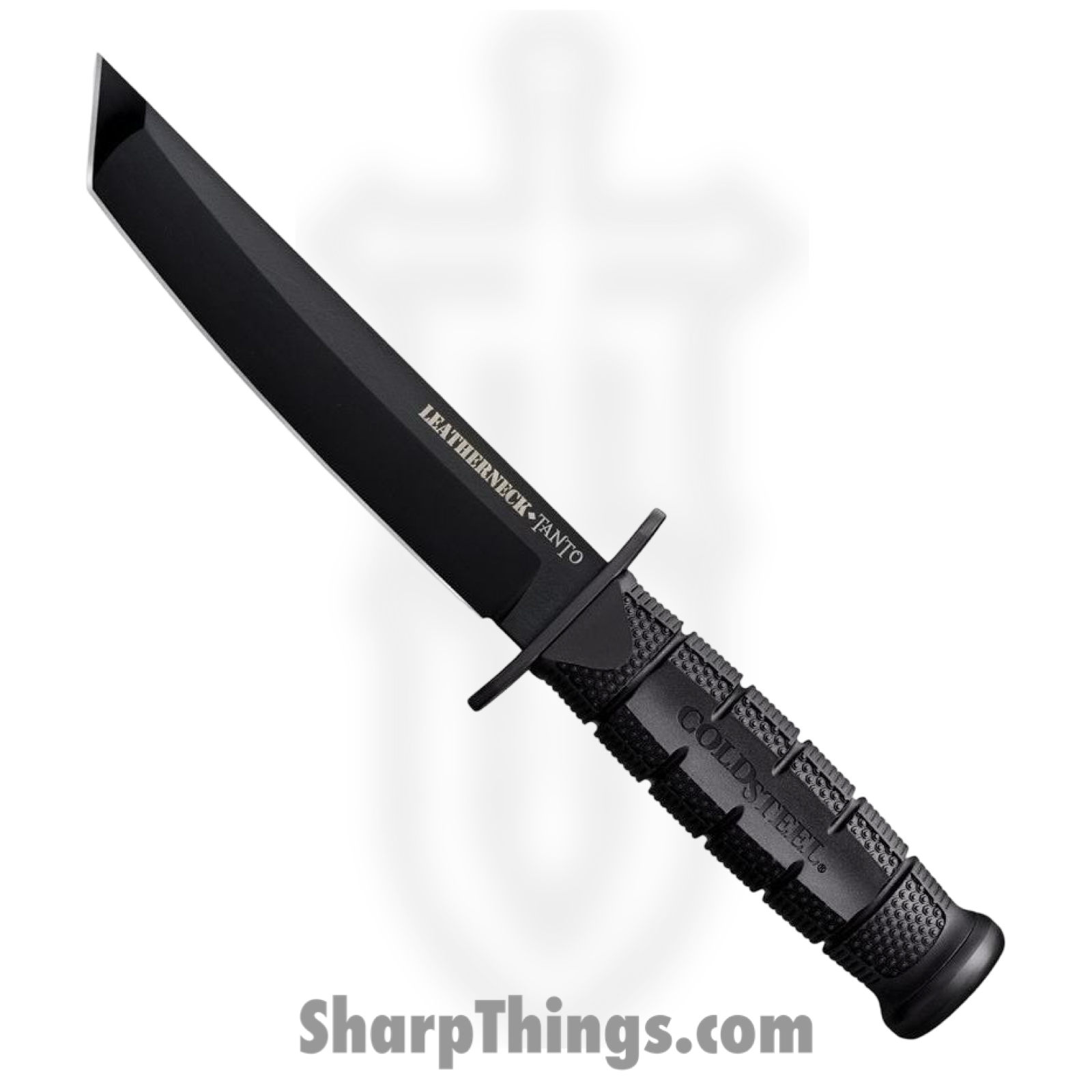 Cold Steel - CS39LSFCT - Leatherneck - Fixed Blade Knife - D2 Coated Tanto - Kray-Ex - Black