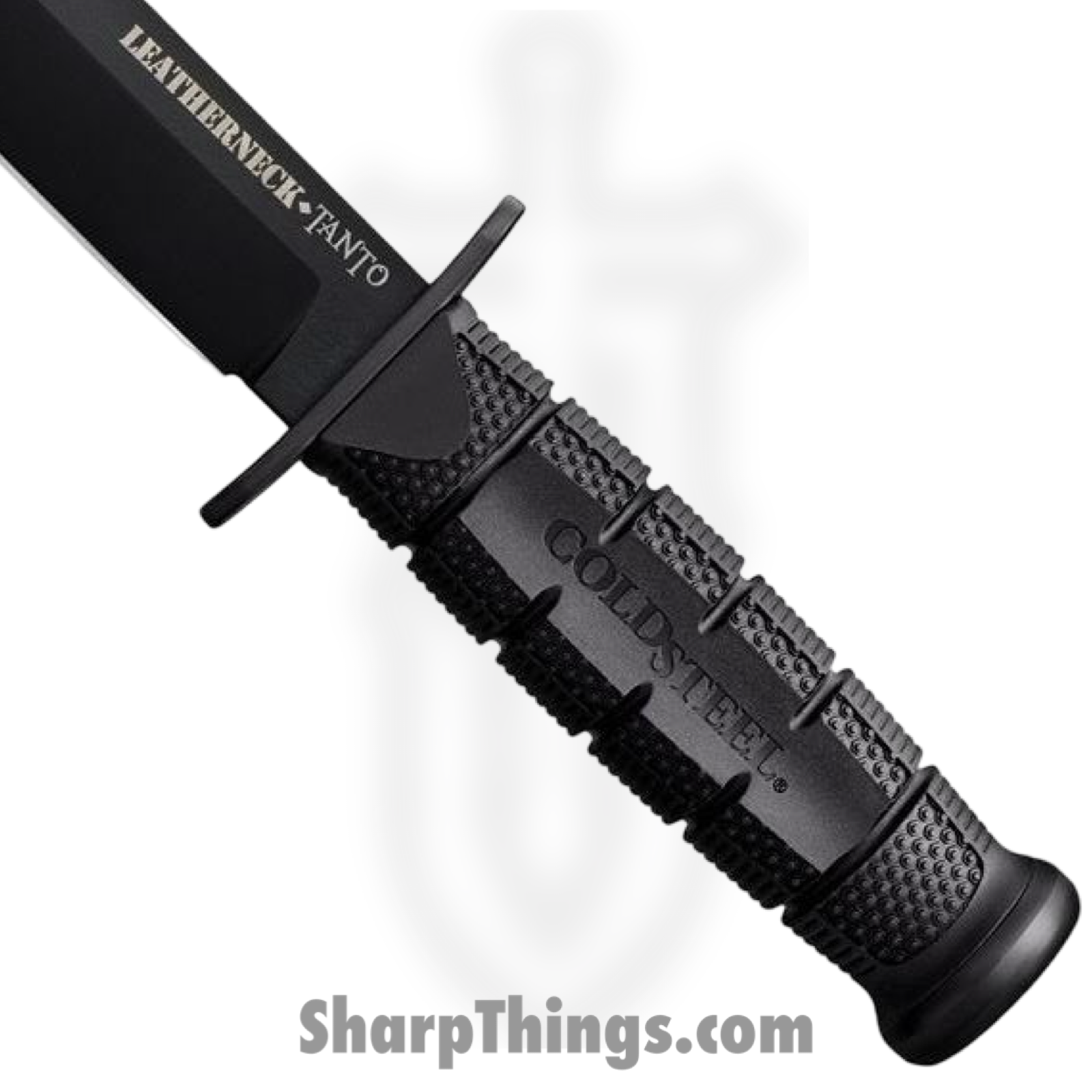 Cold Steel - CS39LSFCT - Leatherneck - Fixed Blade Knife - D2 Coated Tanto - Kray-Ex - Black - Image 2