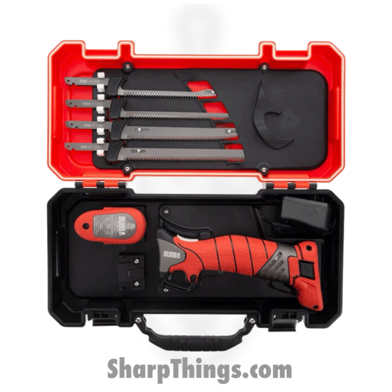 Bubba Blade - BUB1135880 - Pro Series Electric Fillet - Fixed Blade Knife - Coated - Aluminum Alloy - Red Black