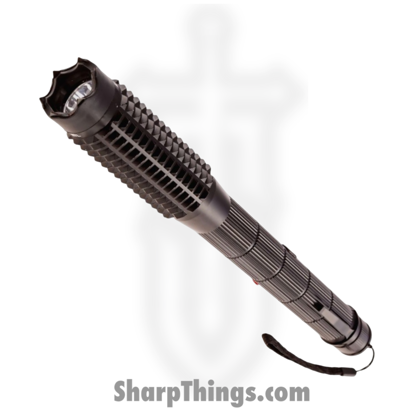 CHEETAH - CH-55 - Punisher Baton - Flashlight - Stun Gun - Aluminum - Black