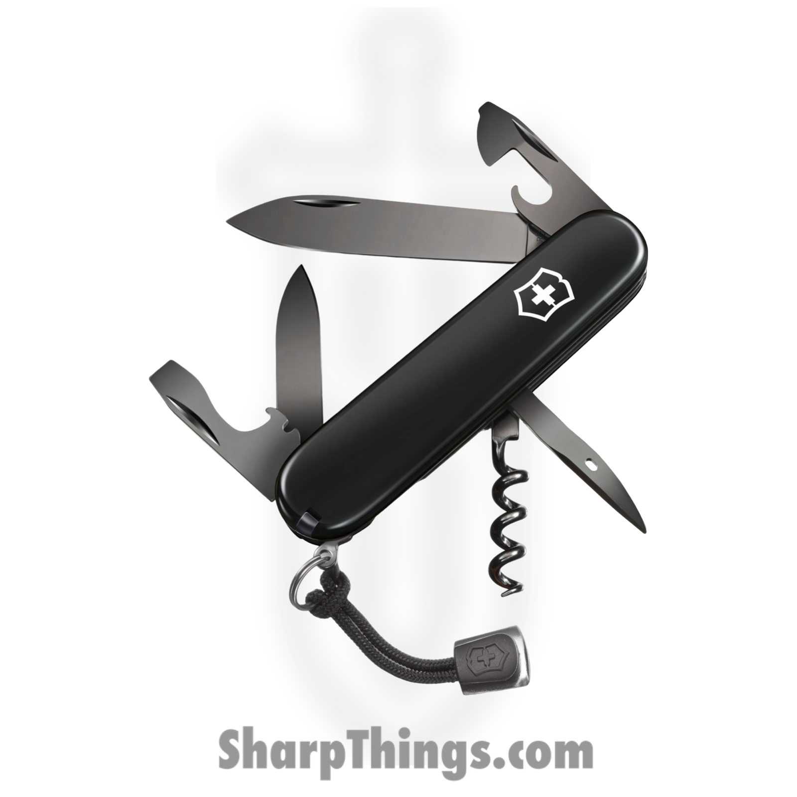 Victorinox - VN1360331P - Spartan - Multi Tool - Stainless Polished - Cellidor - Onyx Black