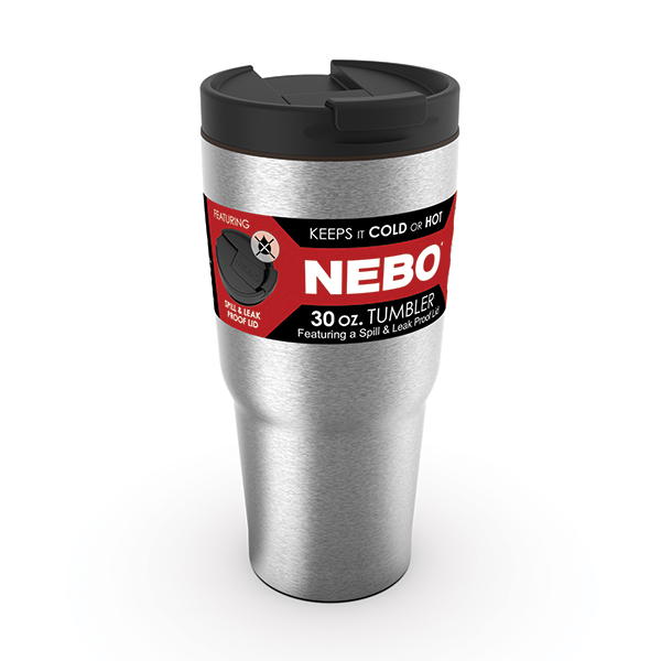 NEBO - NEB6551A - 30 Oz. Hot or Cold Tumbler w/ Cap - Image 2