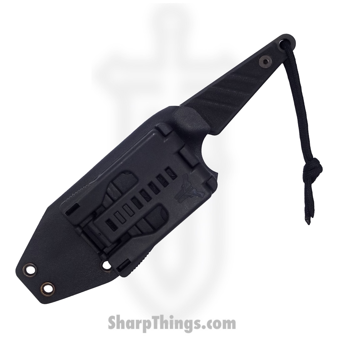 Medford Knife and Tool - MK114SPQ-08KB-SPQ3-Q4 - UDT-1 - Fixed Blade Knife - S35VN PVD G10 - G10 - Black - Image 4