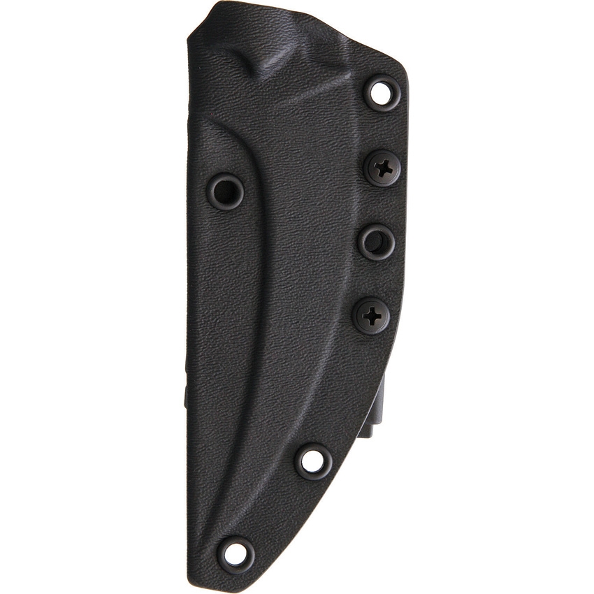 Bastinelli Creations - BAS206 - Mako - Fixed Blade Knife - N690 Black Stonewash Full Tang - G10 - Black - Image 4
