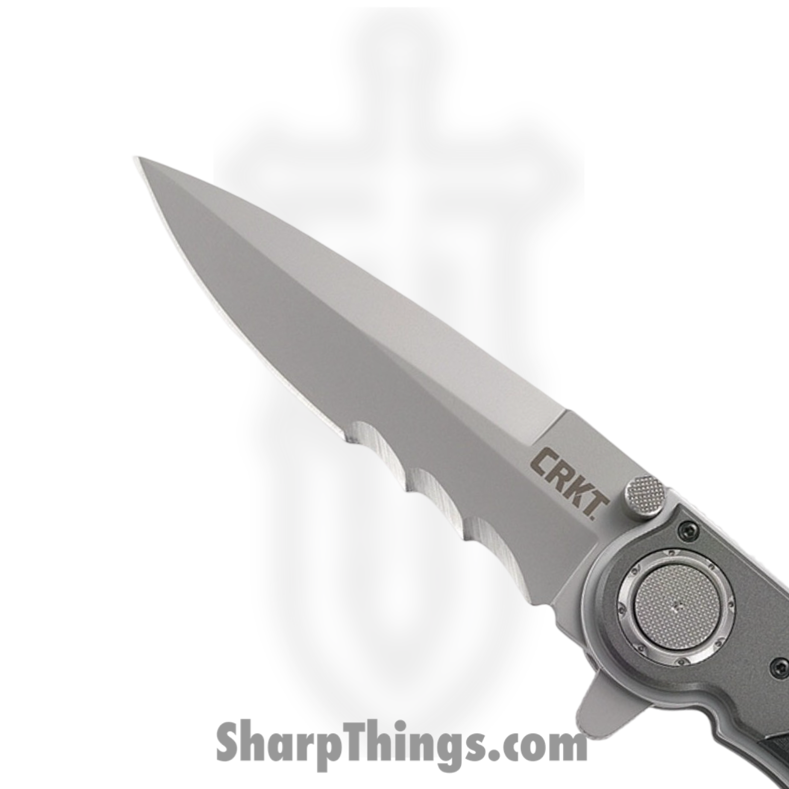CRKT - M4015 - M40 - Folding Knife - 1.4116 Stainless Blasted Spear Point P/S - GRN - Black - Image 2