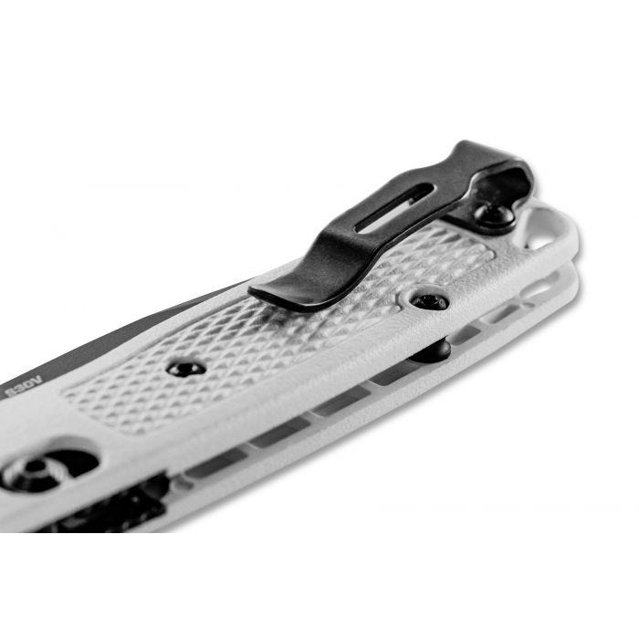 Benchmade - 533BK-1 - Mini Bugout - Folding Knife - S30V Coated Drop Point - Grivory - White - Image 6