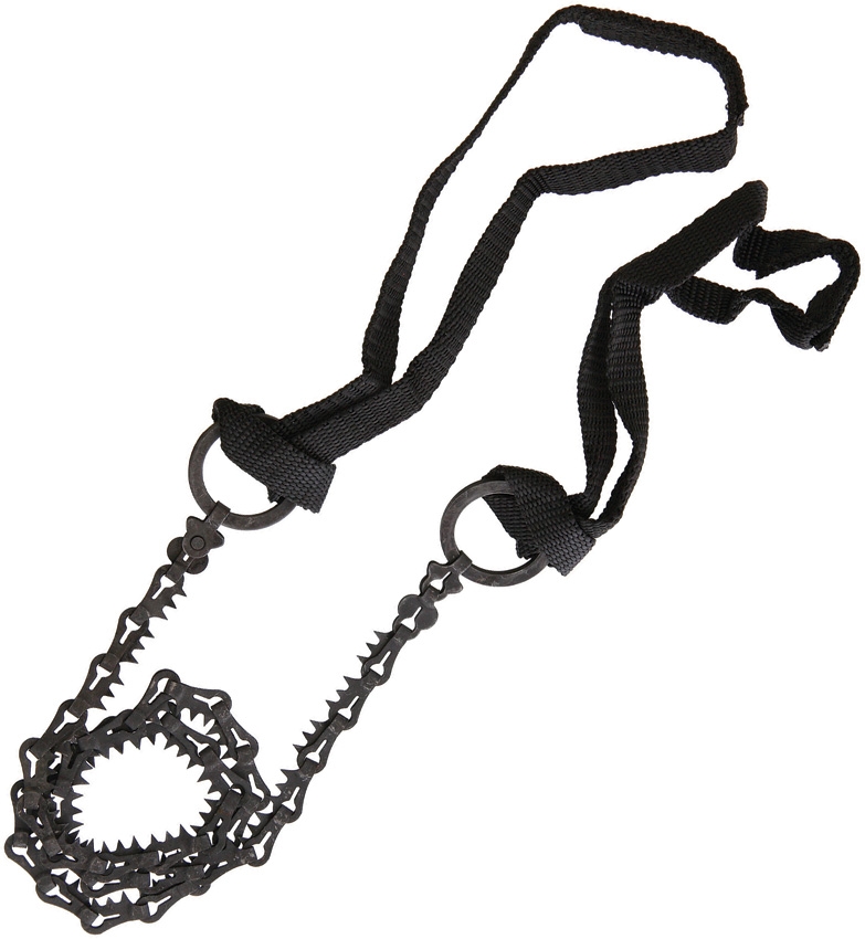 Bushcraft - BUS023 - Commando Chain Saw with Pouch - Coated - Black - Image 3