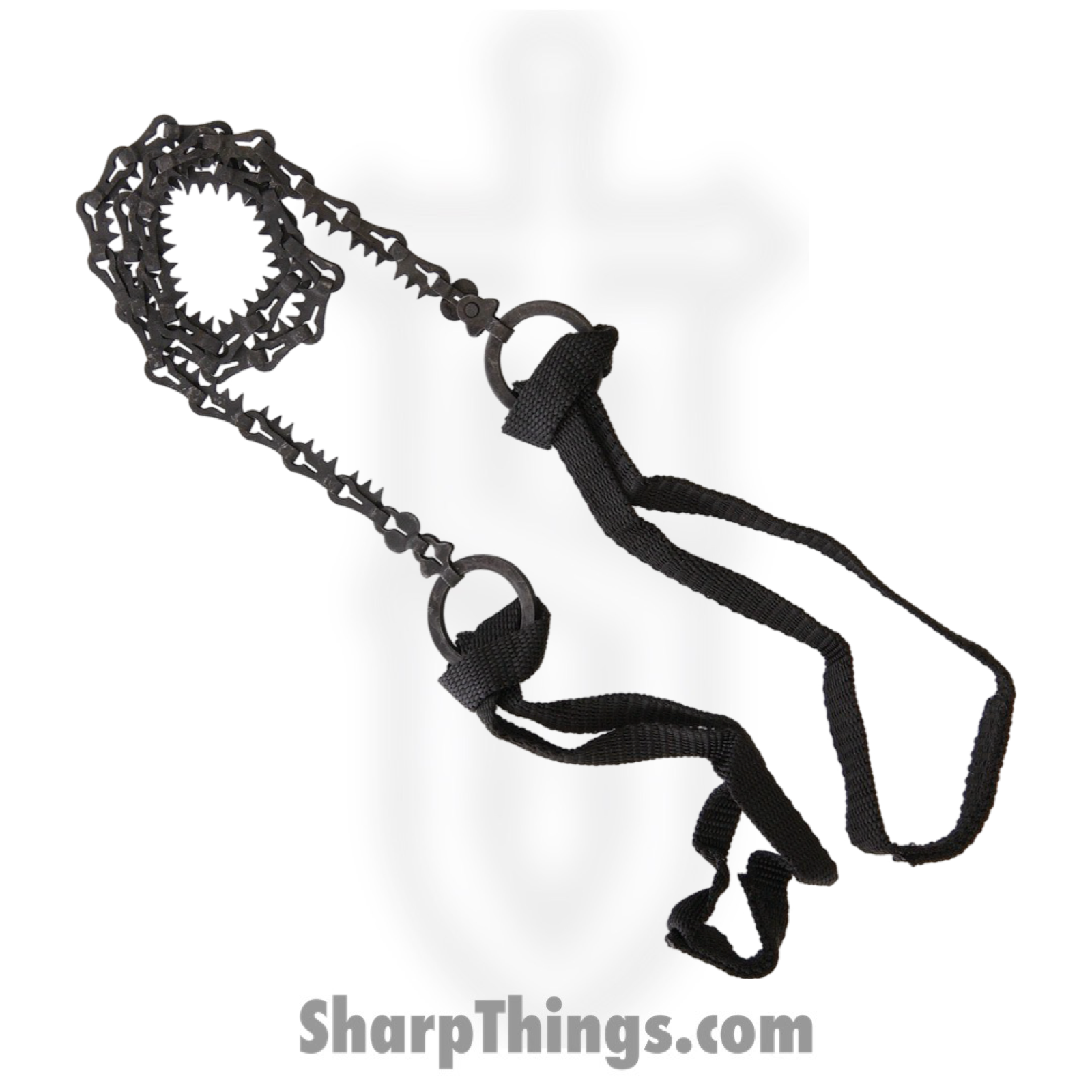 Bushcraft - BUS023 - Commando Chain Saw with Pouch - Coated - Black
