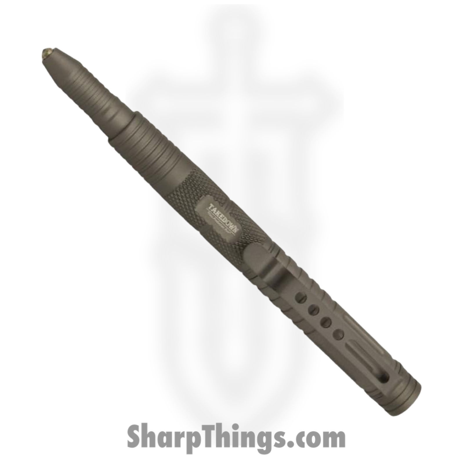 Takedown - TDH77 - PD Tactical Self Defense Tool and Pen - Aluminum - Gray