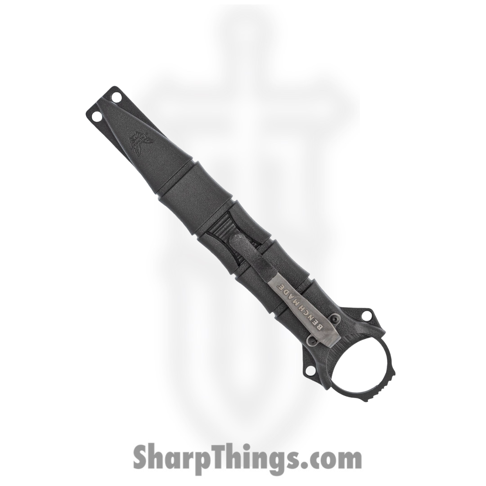 Benchmade - 176BK - SOCP - Fixed Blade Knife - 440C SS Coated Dagger - Skeletonized - Black - Image 3