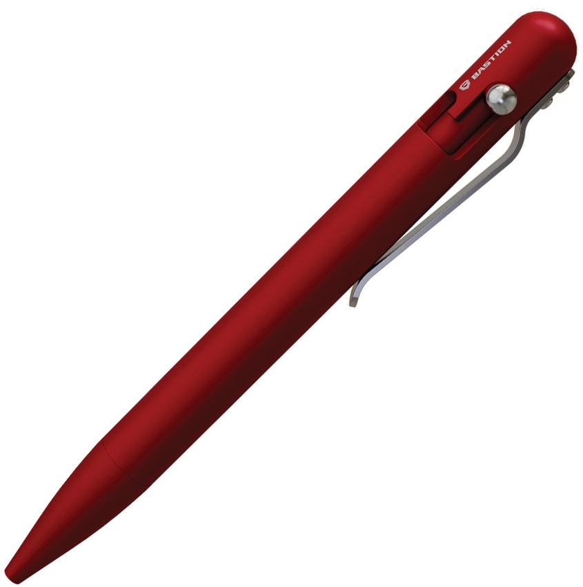 Bastion - BSTN249R - Bolt Action Pen - 6061-T6 Aluminum - Red - Image 3