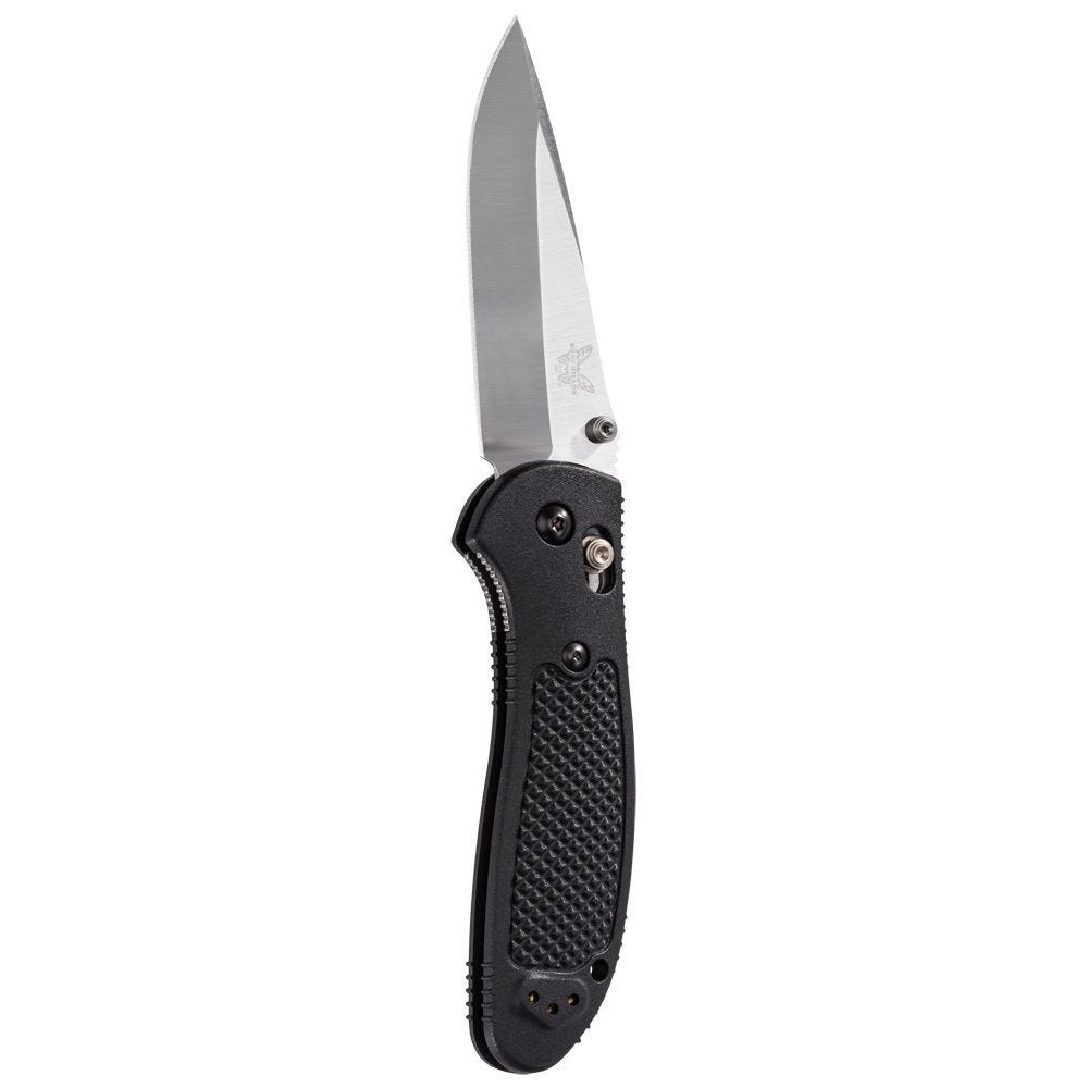 Benchmade - 551-S30V - Griptilian - Folding Knife - S30V Satin Drop Point - Noryl GTX - Black - Image 7