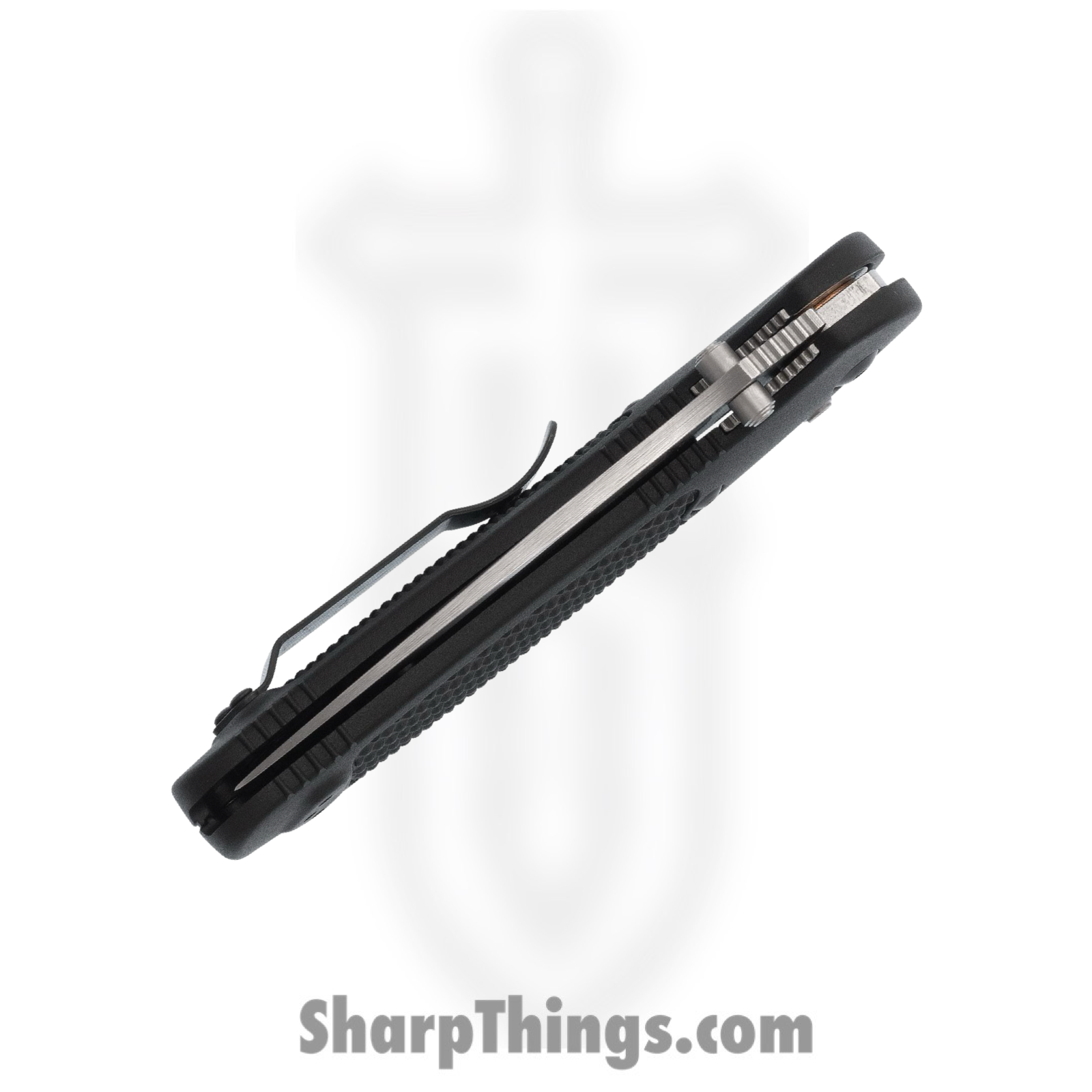 Benchmade - 551-S30V - Griptilian - Folding Knife - S30V Satin Drop Point - Noryl GTX - Black - Image 4