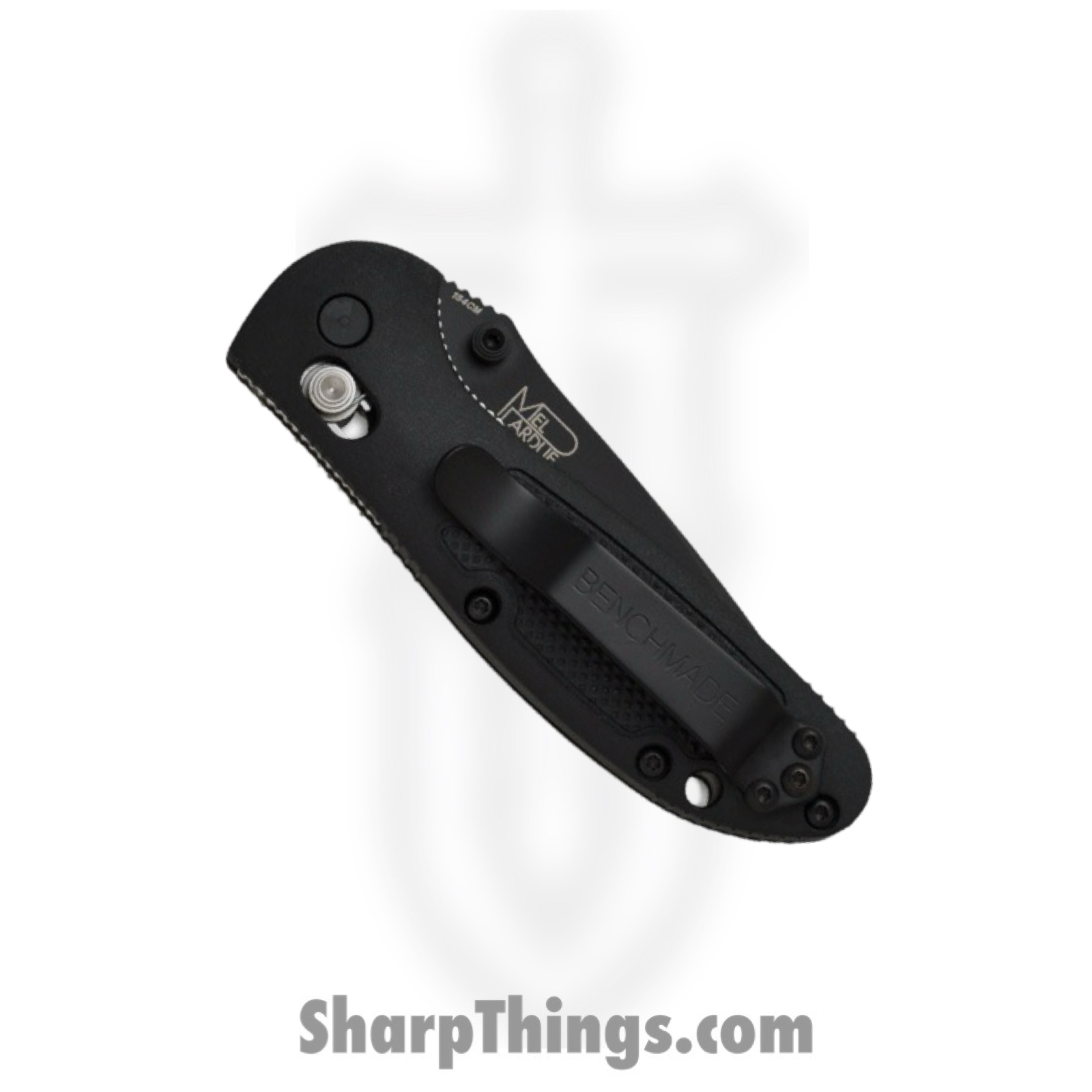 Benchmade - 556BK-S30V - Mini Griptilian - Folding Knife - S30V Coated Drop Point - Grivory - Black - Image 2