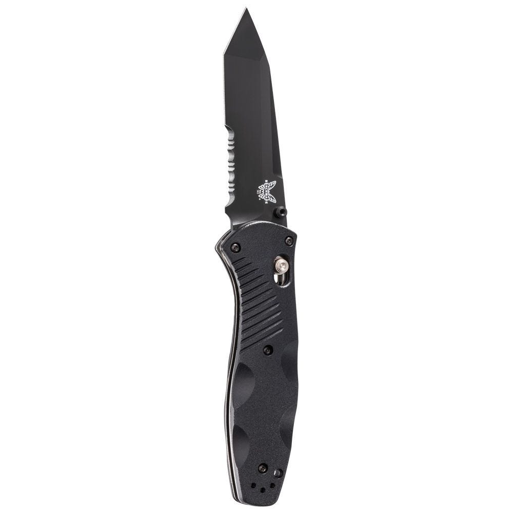 Benchmade - 583SBK - Barrage - Assisted Open Knife - 154CM Coated Tanto P/S - Valox - Black - Image 5