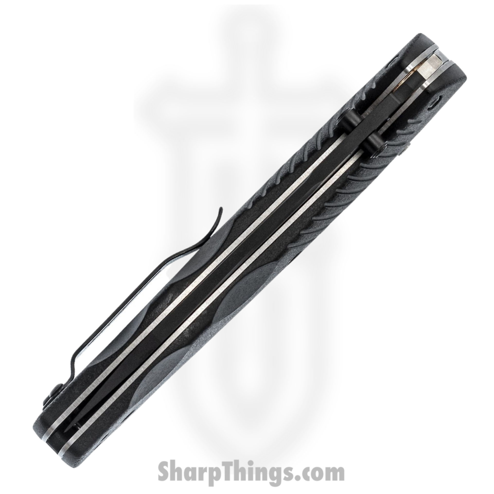 Benchmade - 583SBK - Barrage - Assisted Open Knife - 154CM Coated Tanto P/S - Valox - Black - Image 2