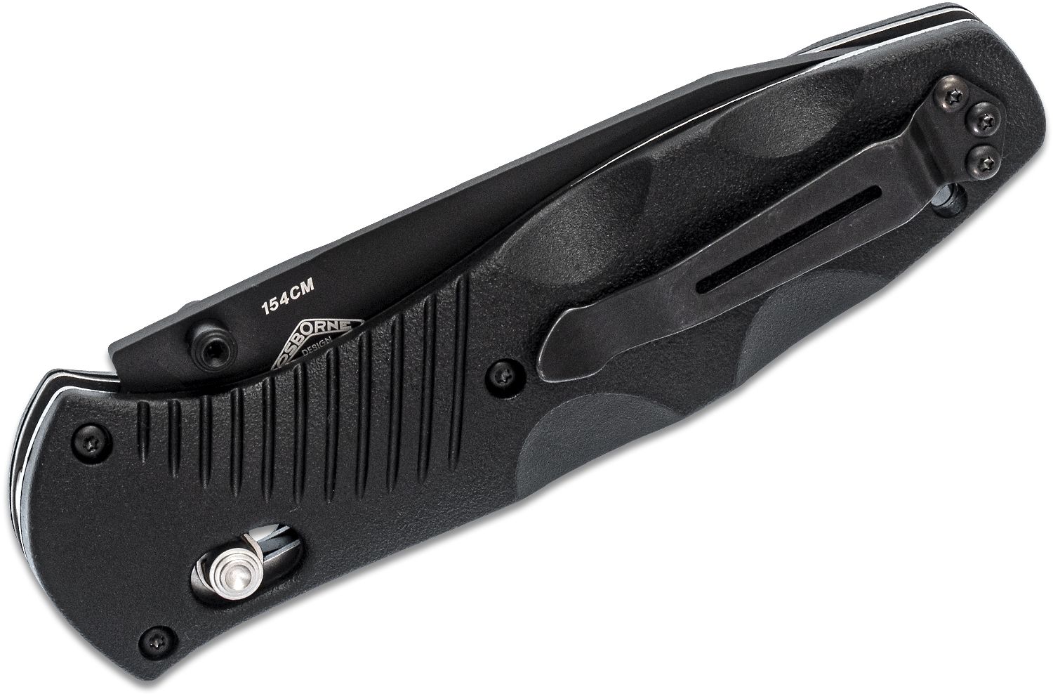Benchmade - 583SBK - Barrage - Assisted Open Knife - 154CM Coated Tanto P/S - Valox - Black - Image 7