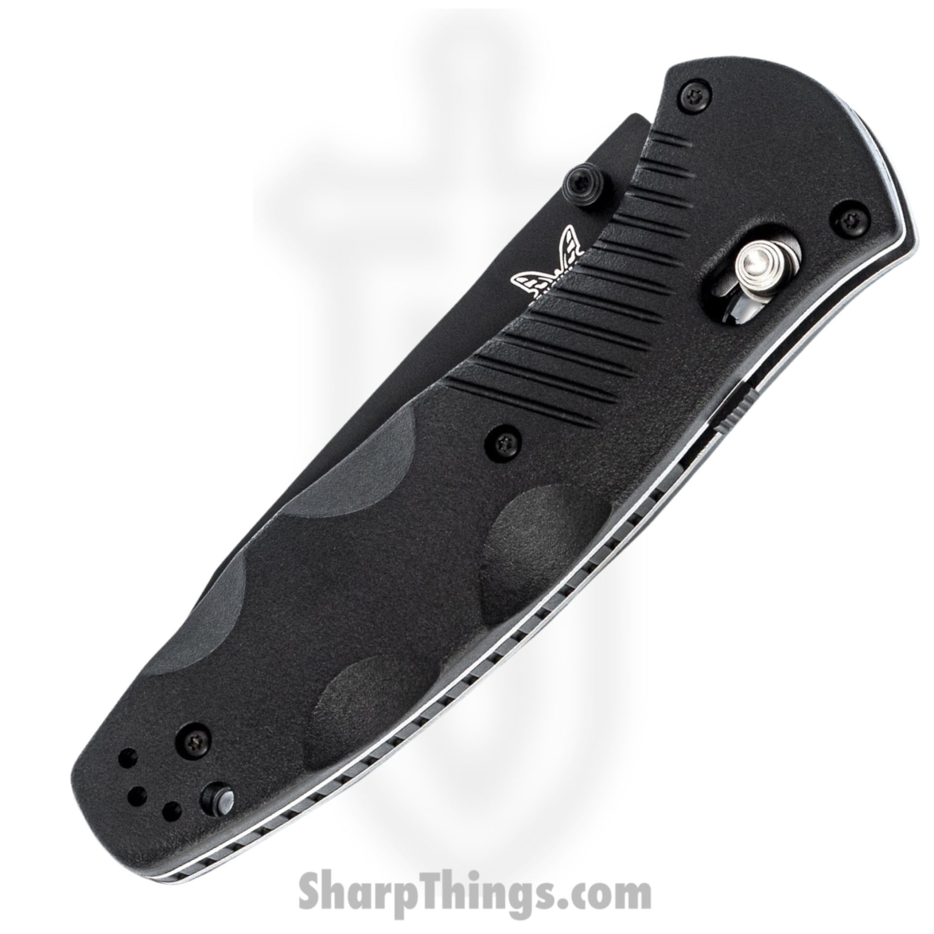Benchmade - 583SBK - Barrage - Assisted Open Knife - 154CM Coated Tanto P/S - Valox - Black - Image 4