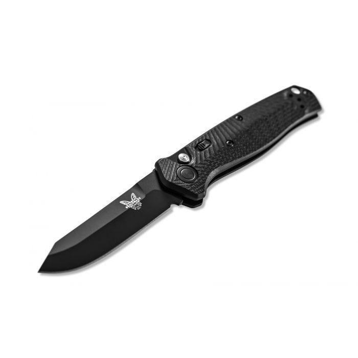 Benchmade - 8551BK - Mediator - Automatic Knife - S90V Coated Reverse Tanto - G10 - Black - Image 6