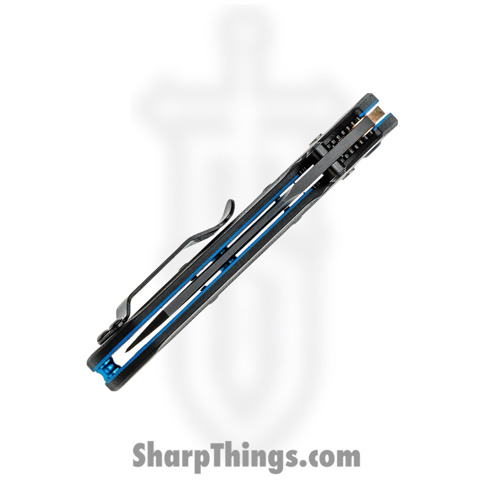 Benchmade - 945BK-1 - Mini Osborne - Folding Knife - S30V Coated Reverse Tanto - G10 - Black - Image 4