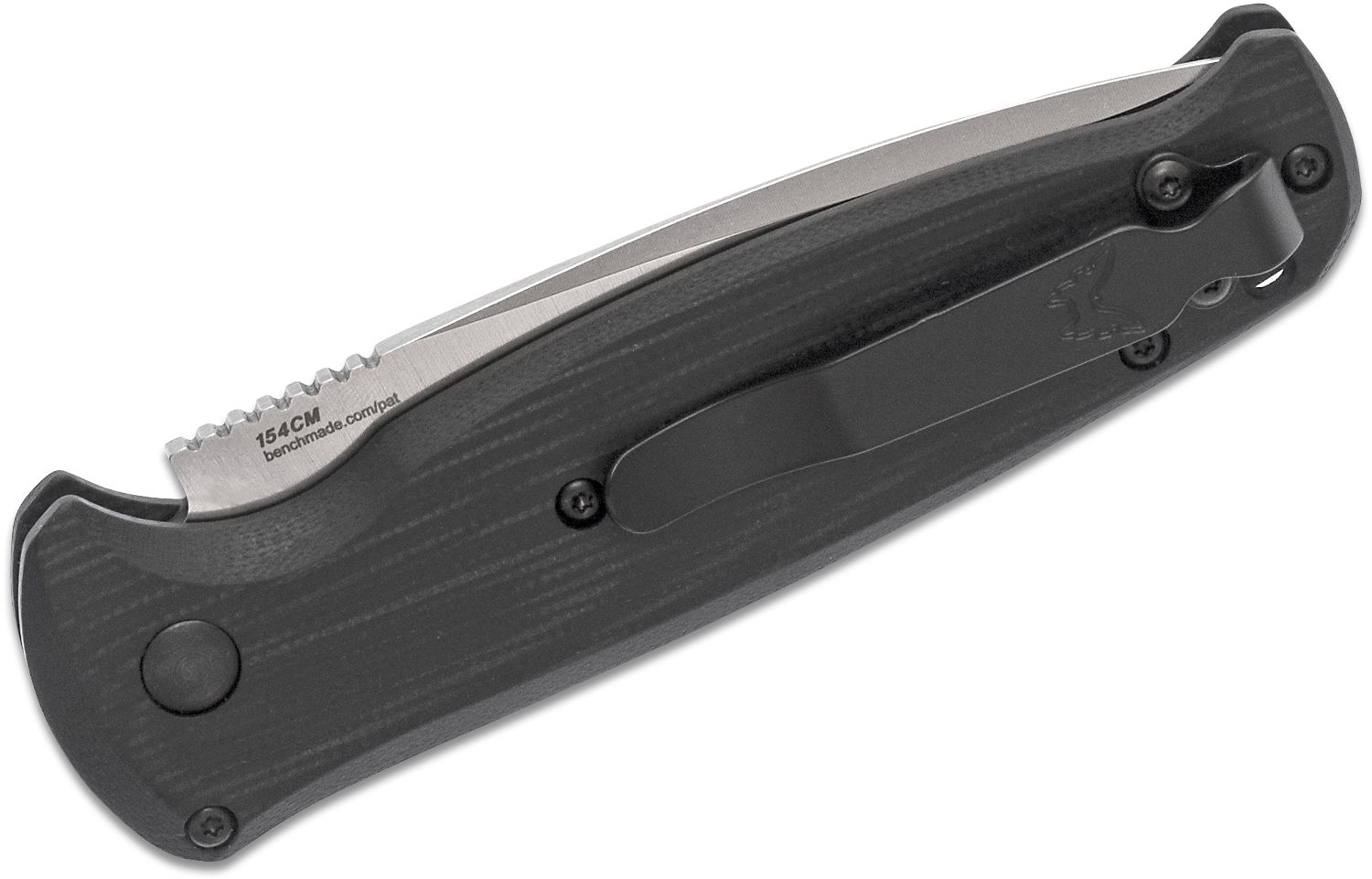 Benchmade - 4300 - Composite Lite (CLA) - Automatic Knife - 154CM Stonewash Drop Point - G10 - Black - Image 8