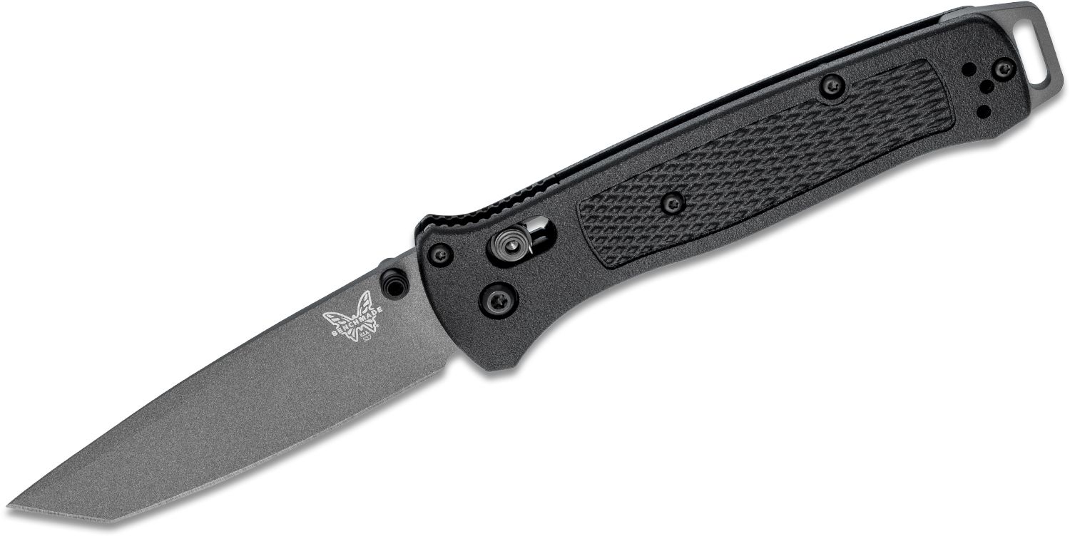 Benchmade - 537GY - Bailout - Folding Knife - CPM 3V Coated Tanto - Grivory - Black - Image 5