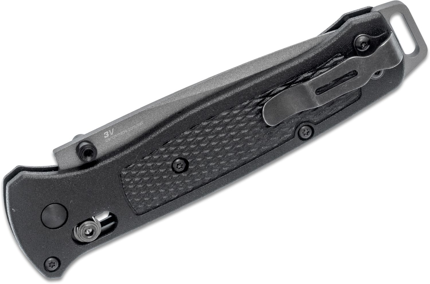 Benchmade - 537GY - Bailout - Folding Knife - CPM 3V Coated Tanto - Grivory - Black - Image 7