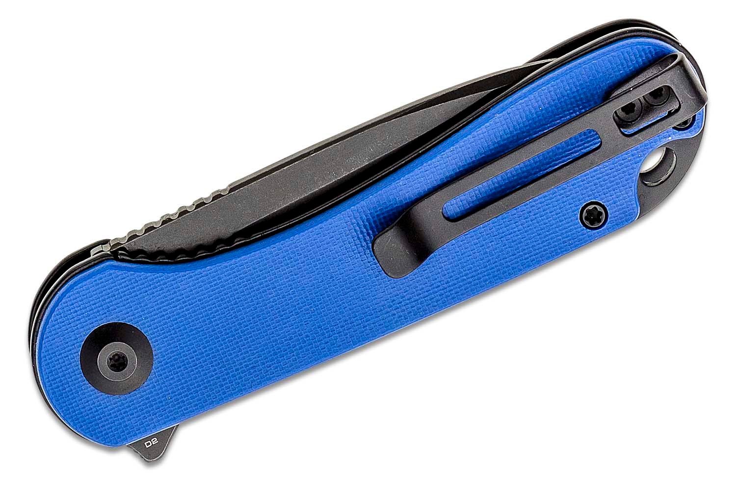 Civivi - CIVC907X - Elementum Flipper Knife - D2 G10 - Blue - Image 8