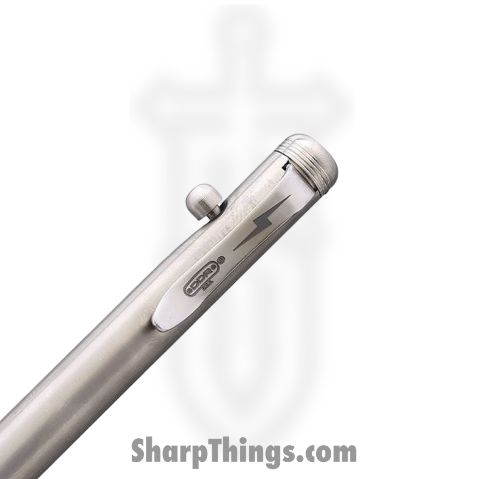 Darrel Ralph - DR095 - Thunderbolt Pen - Satin - Titanium - Silver - Image 3