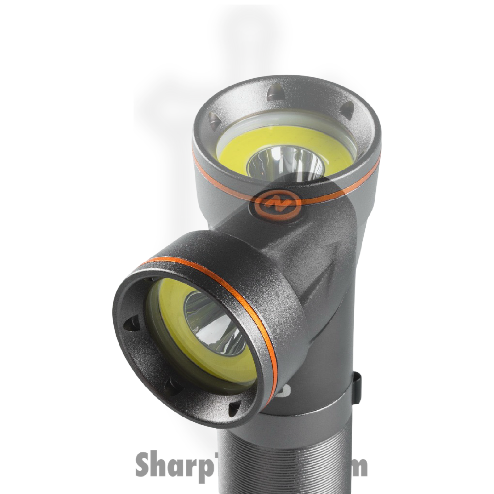 Nebo - NEBWLT0023 - Franklin Pivot 300 Lumen Rechargeable Dual Light - Aluminum - Black - Image 2