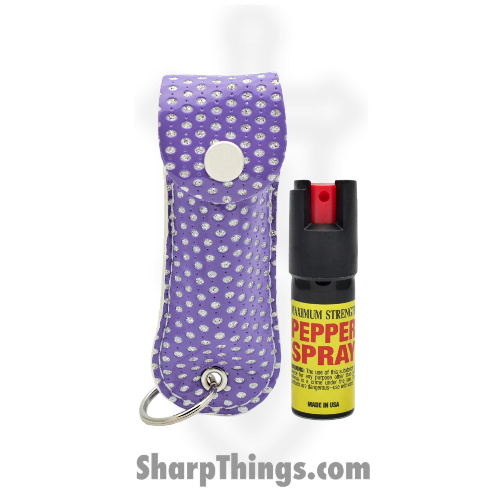Cheetah - CH-31PRB - 1/2oz. Pepper Spray - Purple Bling