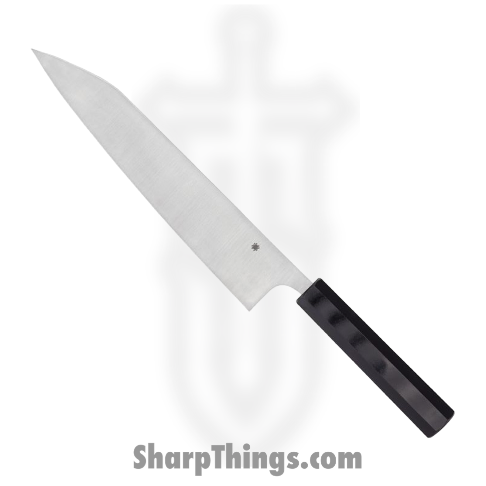 Spyderco - SCK19GP - Murray Carter Wakiita Gyuto Chef Knife - CTS-BD1N Satin - G10 - Black